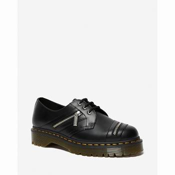 Dr Martens 1461 Bex Zip Kožené - Cierne Topánky Damske, D229SK